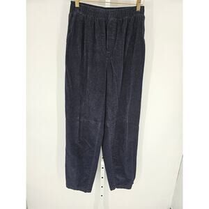 Cabin Creek Women's Navy Cotton Corduroy Chino Trousers Size 8